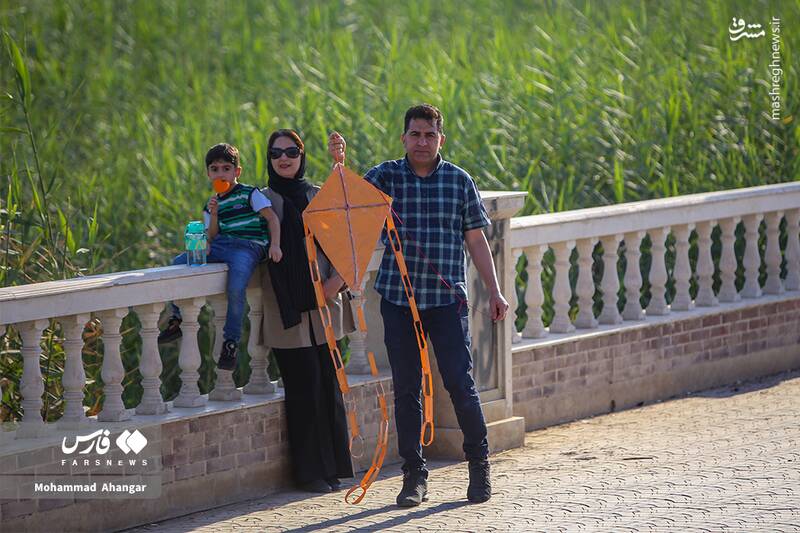 عکس / جشن بادبادکها در اهواز 8