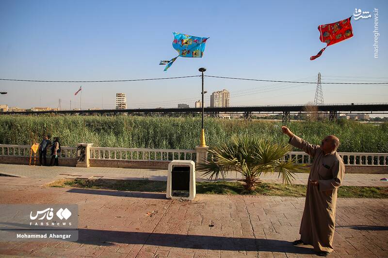 عکس / جشن بادبادکها در اهواز 6