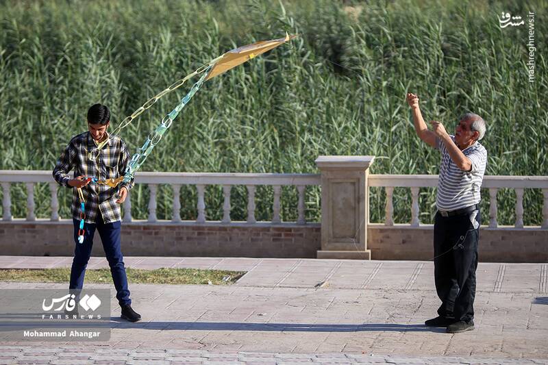 عکس / جشن بادبادکها در اهواز 3