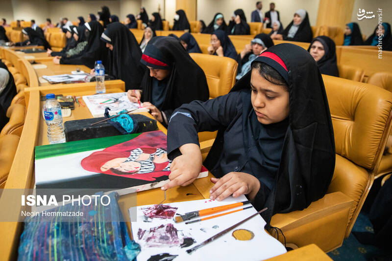 عکس / اجلاس بینالمللی همبستگی با کودکان و نوجوانان فلسطین 4