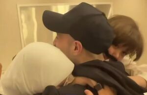 فیلم/ دیدار خبرنگار و اسیر آزاد شده در رام‌الله با خانواده‌اش