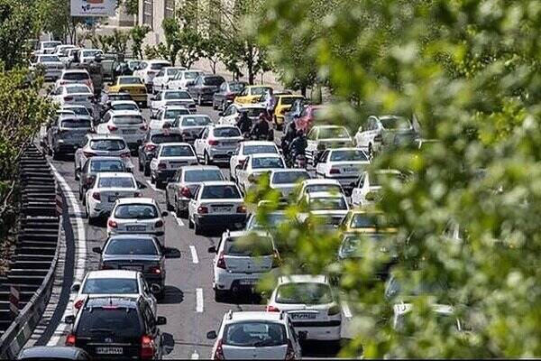 بزرگراه،پل،ترافيك،پرحجم،سنگين،مسير،شهيد