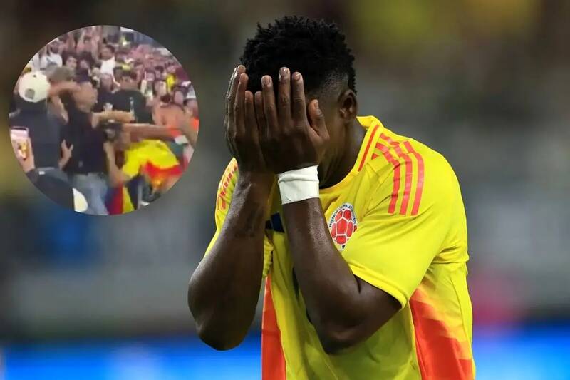 درگيري،ورزشگاه،كلمبيا،فيزيكي،فوتبال،پايان،كلمبيايي،سكوها،مكزيكي