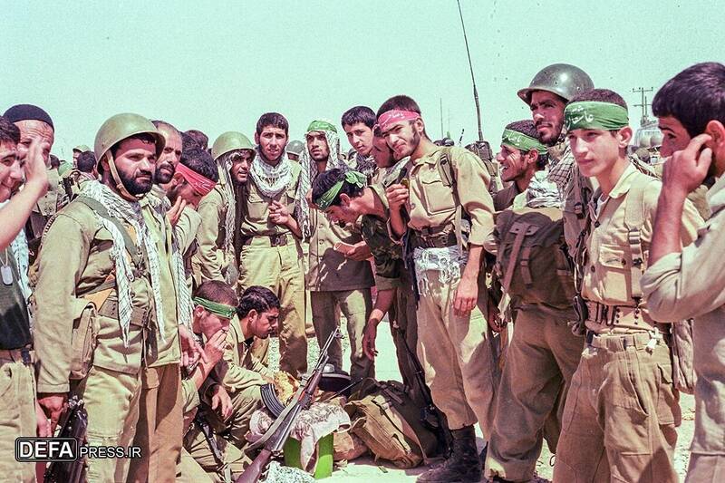 عراق،خاك،عمليات،امام،خميني،نيروهاي،جنگ،ارتش،دفاع،كركوك،غافلگ ...