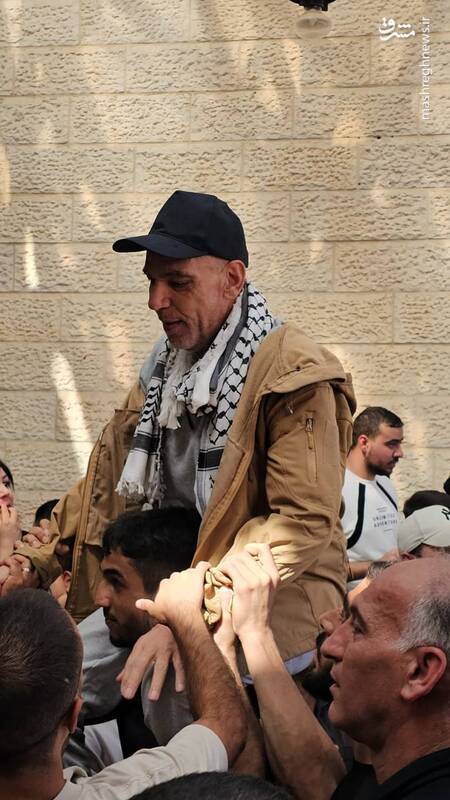 عکس/ استقبال فلسطینیها از اسرای آزاد شده در خانیونس