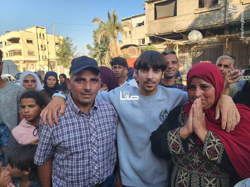 عکس/ استقبال فلسطینیها از اسرای آزاد شده در خانیونس