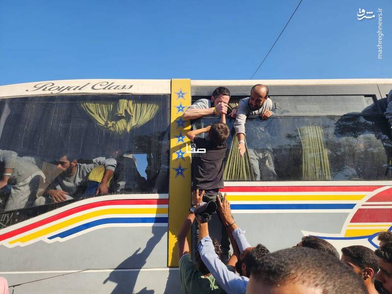 عکس/ استقبال فلسطینیها از اسرای آزاد شده در خانیونس