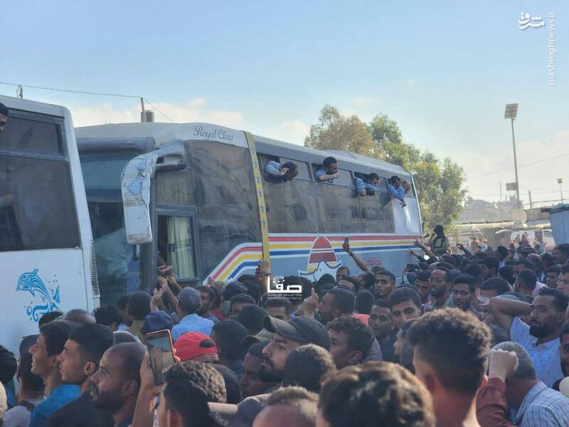 عکس/ استقبال فلسطینیها از اسرای آزاد شده در خانیونس