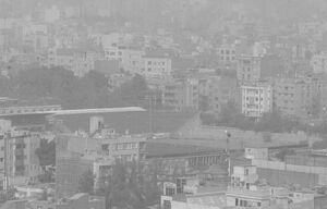 عکس/ مشهد در محاصره گرد و غبار