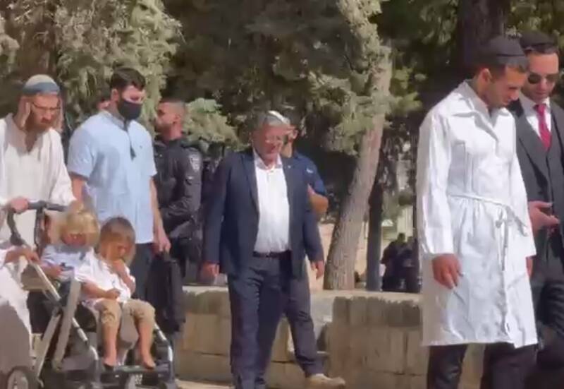  تعرض مجدد وزیر تندرو اسرائیلی به مسجد الاقصی