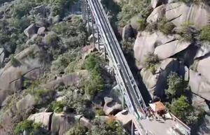 فیلم/ پله برقی غول پیکر جهان در چین