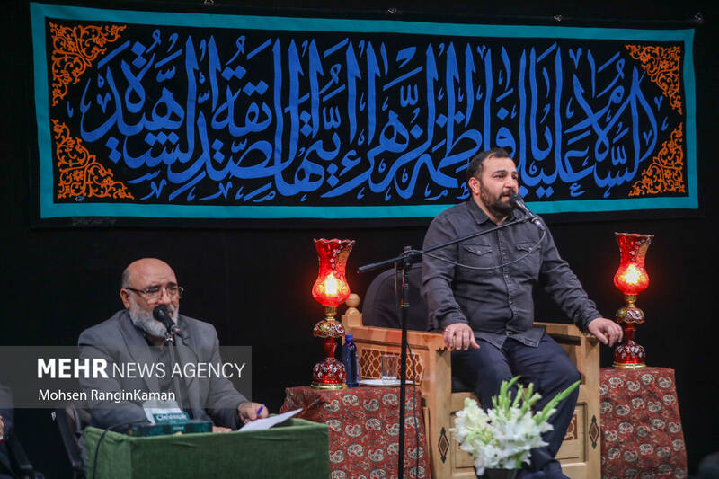 عکس / مراسم ترحیم والده مداح اهل بیت (ع) سید مجید بنی فاطمه 9