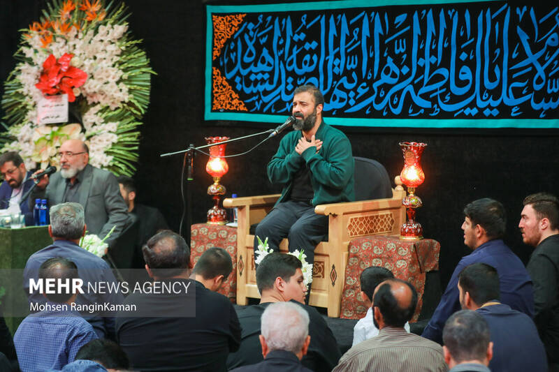عکس / مراسم ترحیم والده مداح اهل بیت (ع) سید مجید بنی فاطمه 45