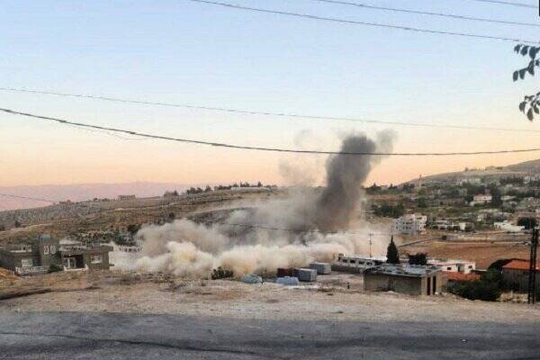 حمله هوایی و پهپادی رژیم صهیونیستی به شرق و جنوب لبنان+ فیلم