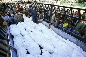 رژیم صهیونیستی پیکر ۱۲۰ شهید فلسطینی را تحویل داد رژیم صهیونیستی پیکر ۱۲۰ شهید فلسطینی را تحویل داد