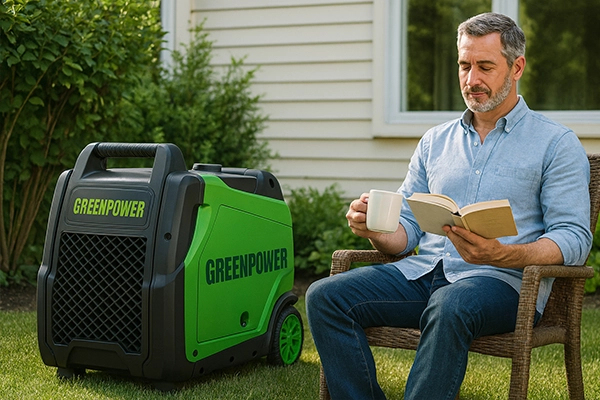 موتور برق گازی سایلنت؛ آرامش در کنار برق اضطراری