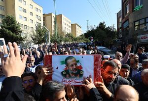 مراسم تشییع پیکر سردار علیرضا افشار