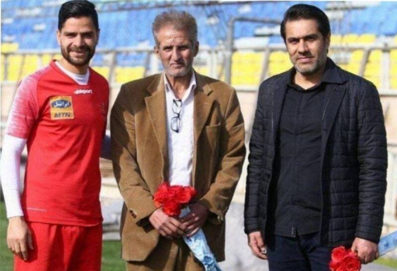 پرسپولیس با بازوبند مشکی مقابل خیبر 3