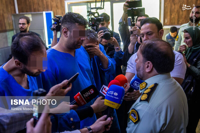 عکس / دستگیری سارقان خشن در تهران 5