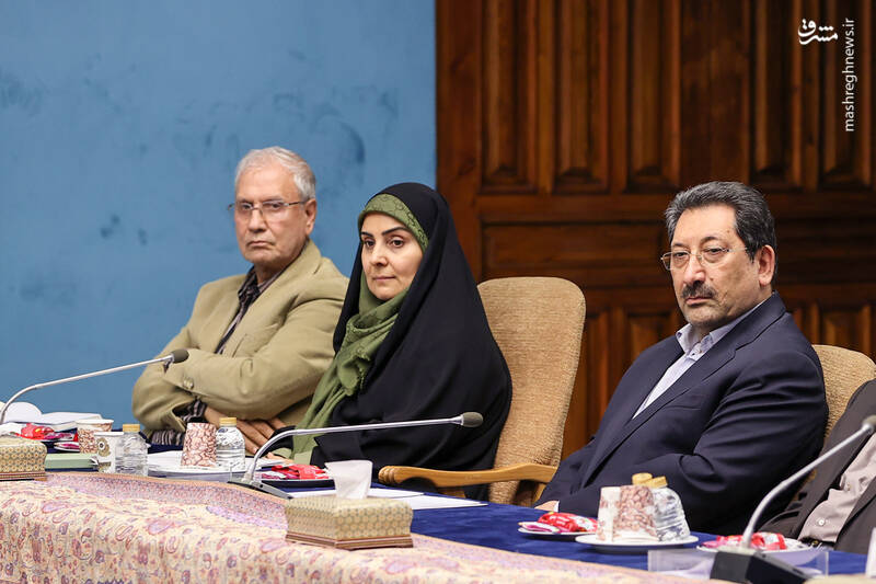 عکس / حضور رئیس جمهور در گردهمایی مشترک قرارگاه ملی مسجد 9