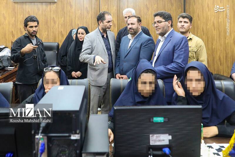 عکس / بازدید دادستان تهران از ندامتگاه زنان 2
