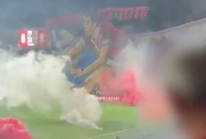 فیلم/ دربی تل‌آویو به آشوب کشیده شد