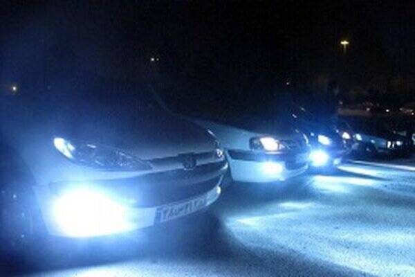 زنون،رانندگان،غيرمجاز،خودرو،عقب،شدت،LED،بينايي،اذيت،متخلف،رو ...