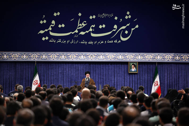 عکس / دیدار مدالآوران ورزشی و المپیادهای علمی با رهبر انقلاب 22