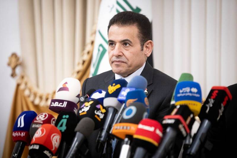عکس / نشست خبری مشترک لاریجانی با مشاور امنیت ملی عراق 5