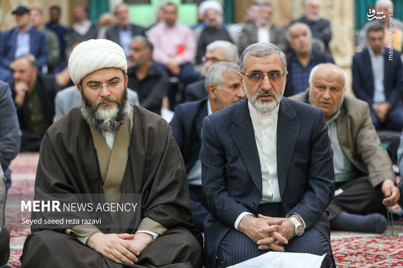 عکس/ حضور شخصیتها در مجلس ترحیم سردار «علیرضا افشار»