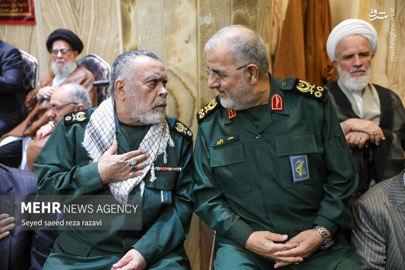 عکس/ حضور شخصیتها در مجلس ترحیم سردار «علیرضا افشار»