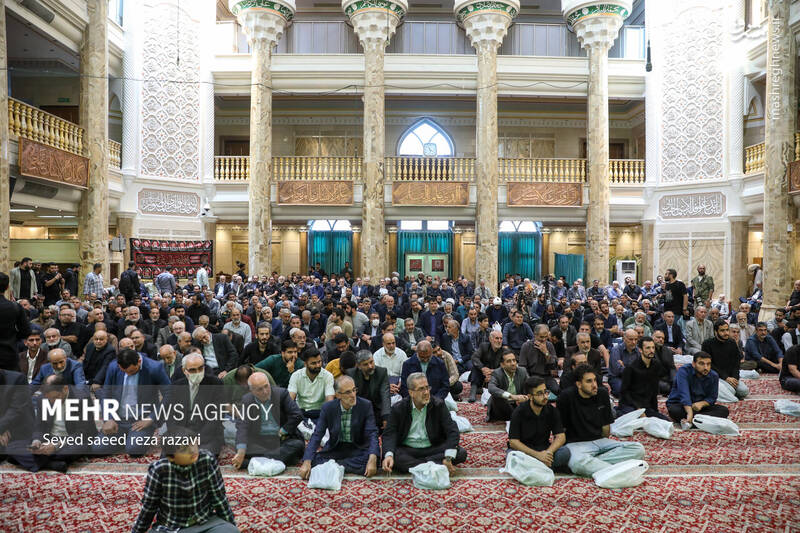 عکس/ حضور شخصیتها در مجلس ترحیم سردار «علیرضا افشار»