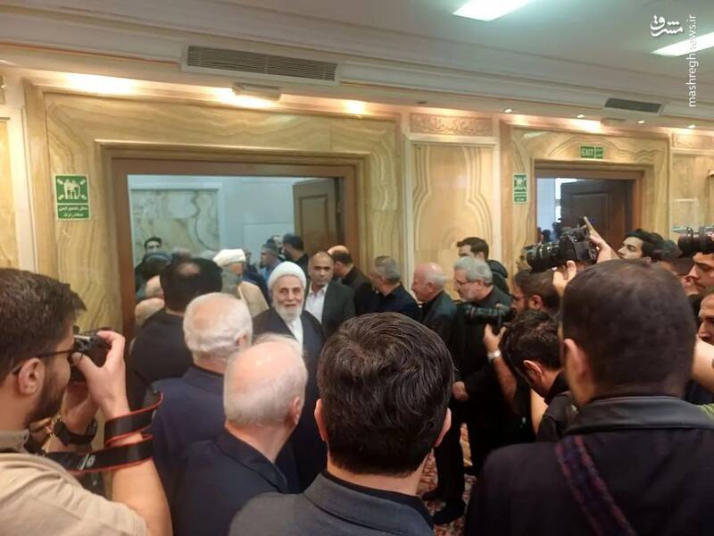 عکس/ حضور شخصیتها در مجلس ترحیم سردار «علیرضا افشار»