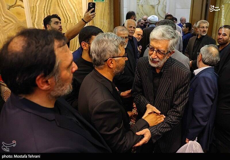 عکس/ حضور شخصیتها در مجلس ترحیم سردار «علیرضا افشار»