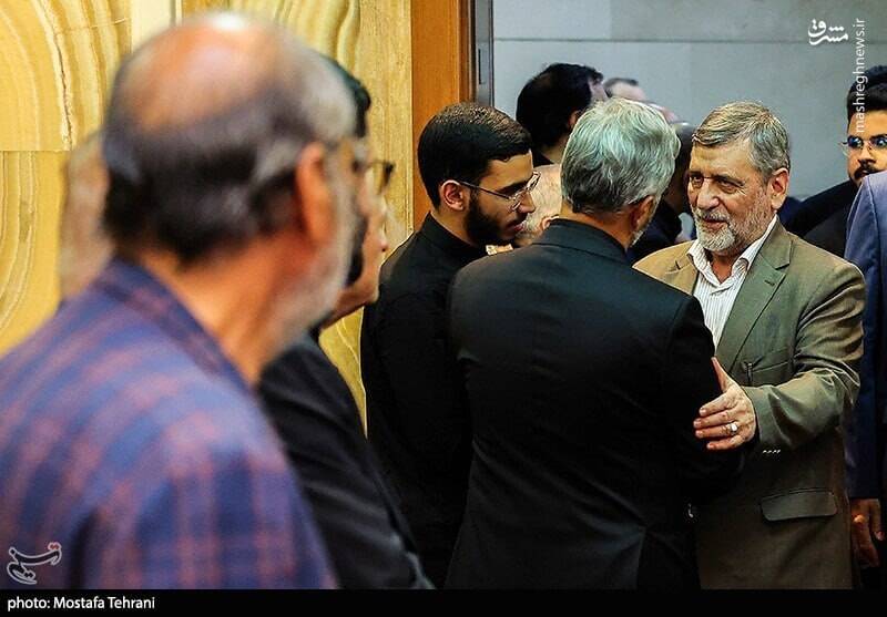 عکس/ حضور شخصیت‌ها در مجلس ترحیم سردار «علیرضا افشار»