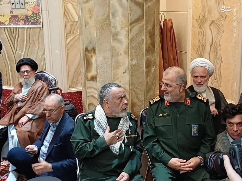 عکس/ حضور شخصیتها در مجلس ترحیم سردار «علیرضا افشار»