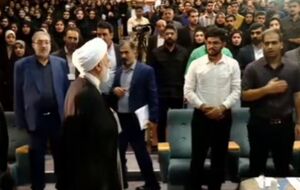 فیلم / حضور رئیس دستگاه قضا در جمع دانشجویان ایلامی