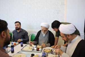 فیلم / حواشی حضور رئیس قوه قضاییه در سلف دانشگاه
