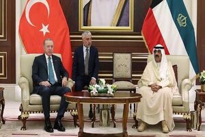 اردوغان وارد کویت شد سفر رئیسجمهور ترکیه به کویت