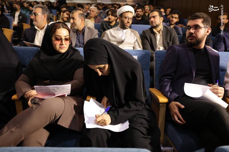 عکس / حضور رئیس دستگاه قضا در جمع دانشجویان ایلامی 21