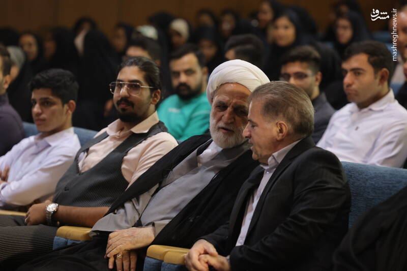 عکس / حضور رئیس دستگاه قضا در جمع دانشجویان ایلامی 3