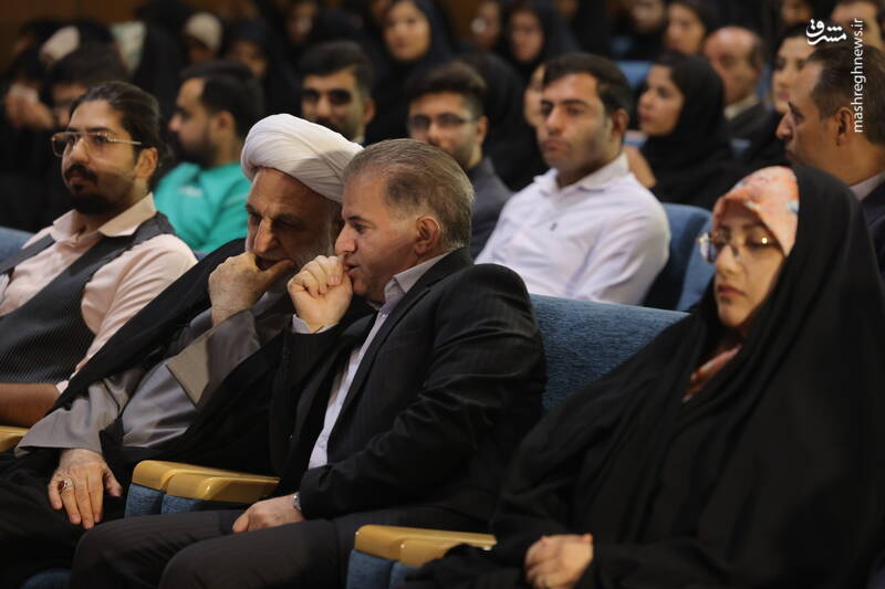 عکس / حضور رئیس دستگاه قضا در جمع دانشجویان ایلامی 8