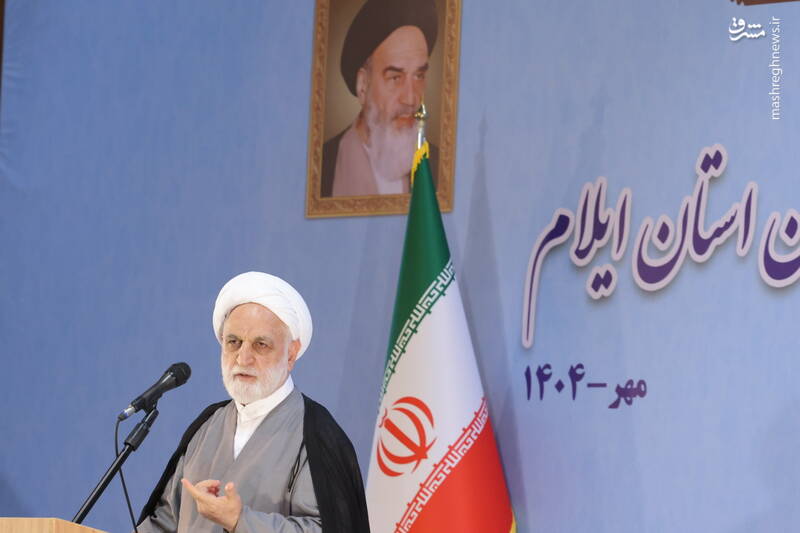عکس / حضور رئیس دستگاه قضا در جمع دانشجویان ایلامی 18