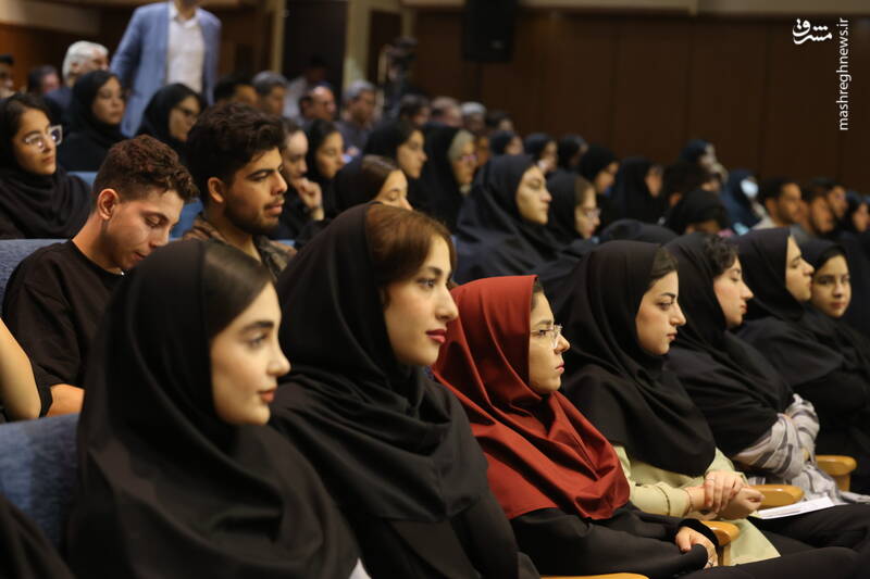 عکس / حضور رئیس دستگاه قضا در جمع دانشجویان ایلامی 27