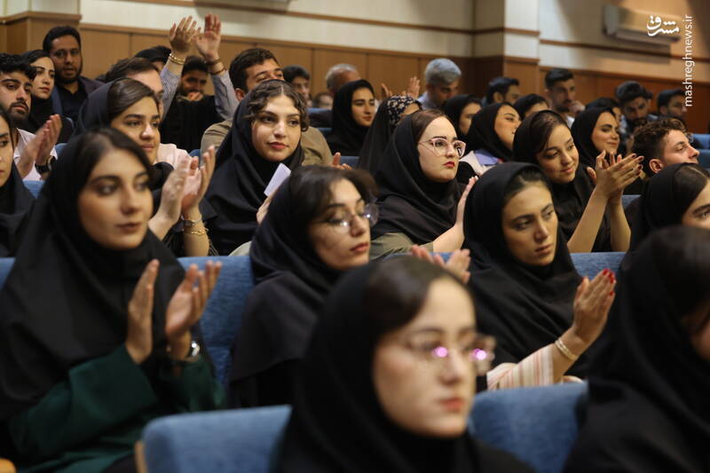 عکس / حضور رئیس دستگاه قضا در جمع دانشجویان ایلامی 6