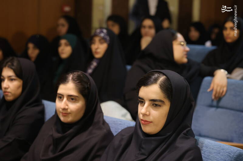 عکس / حضور رئیس دستگاه قضا در جمع دانشجویان ایلامی 25