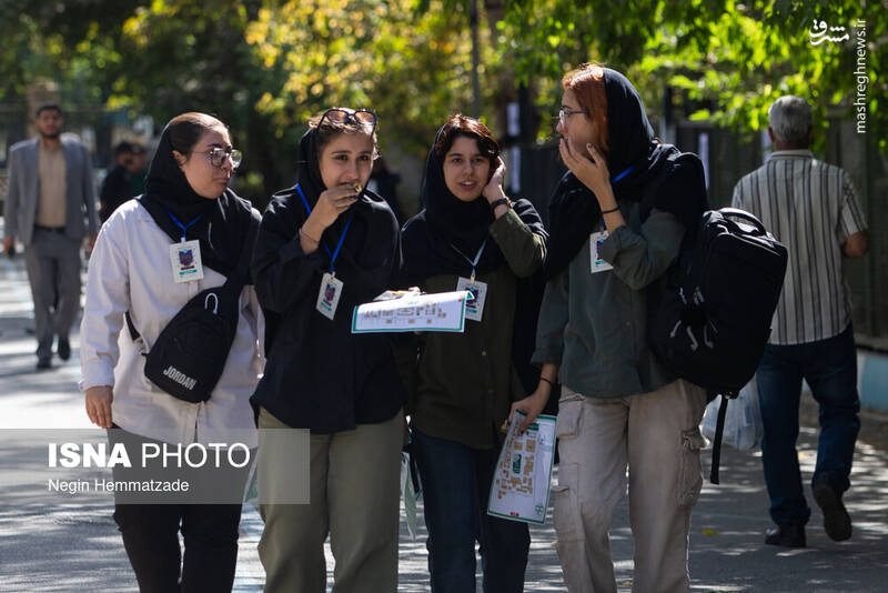 عکس / آیین استقبال از نودانشجویان دانشگاه تهران 29