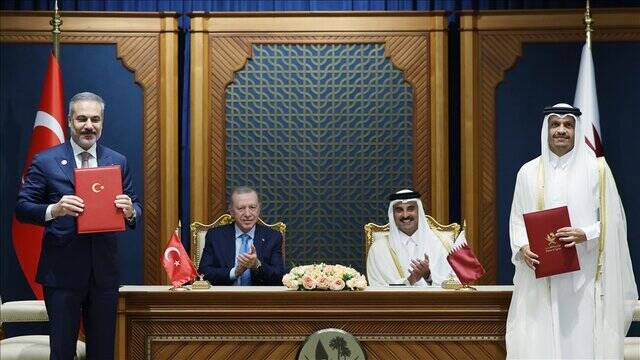 قطر،وزير،تركيه،بن،ثاني،آل،استراتژيك،امضا،يازدهمين،خارجه