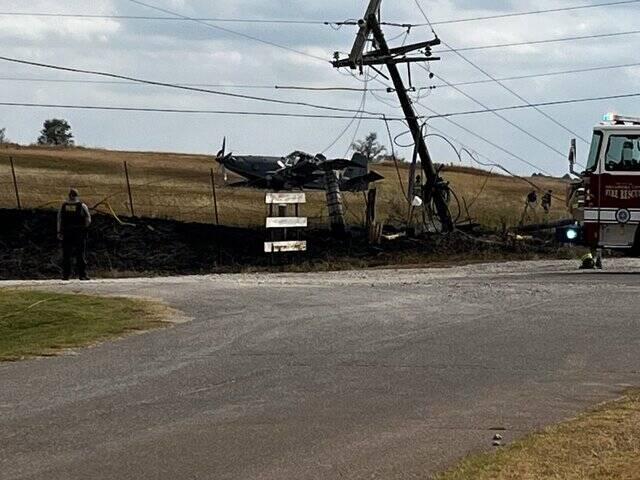 هواپیمای جدید نیروی هوایی آمریکا سقوط کرد