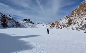 فیلم/ پاییز سپید قله سبلان